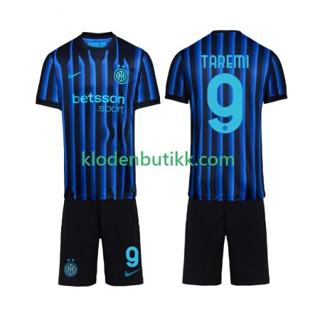 Inter Milan Marcus Thuram 9 Barn Hjemme Fotballdrakt 2025/26 Kortermet